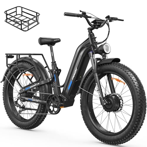 FREESKY 3500W Peak Dual Motor Electric Bike for Adults, 34MPH,105