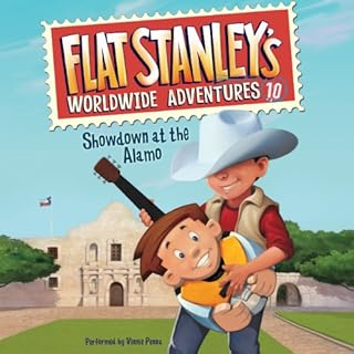 Flat Stanley's Worldwide Adventures #10: Showdown at the Alamo Audiobook By Jeff Brown cover art