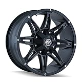 Mayhem Rampage 8090 Wheel with Matte Black Finish (20x9'/12x139.7mm)