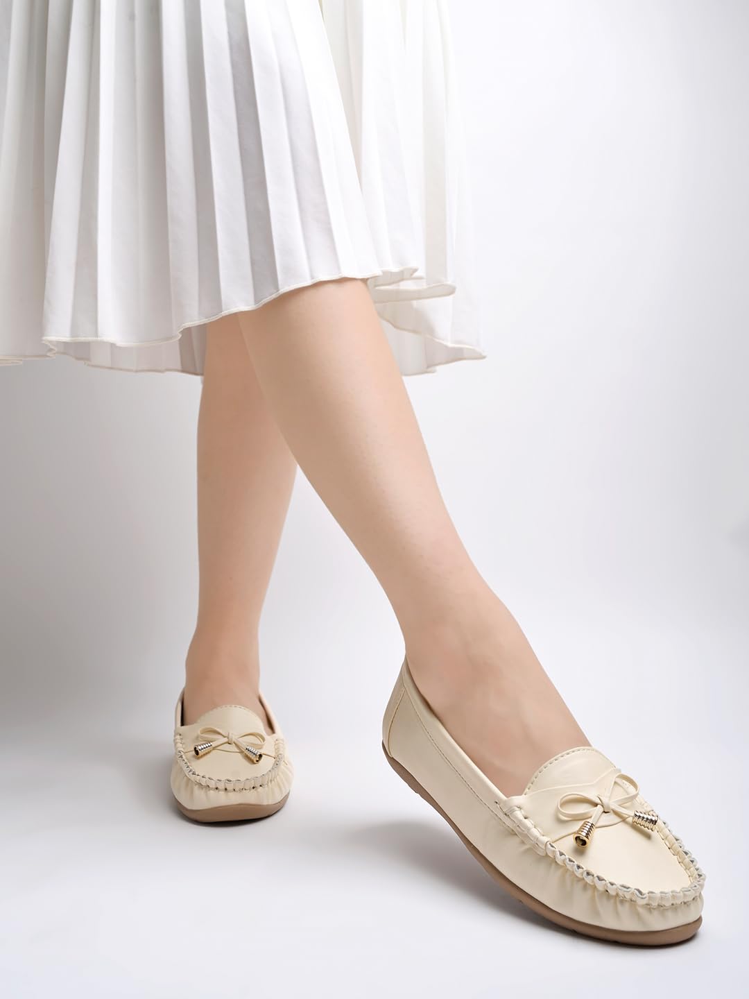 Shoetopia Zapatos planos de ballet cómodos para niñas
