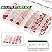 Japtend 160PCS Air Conditioning System Compressor Seal Washers Assortment Kit, 6 Sizes Automotive A/C Compressor Port Bonded Seal Gasket Kit (Red)