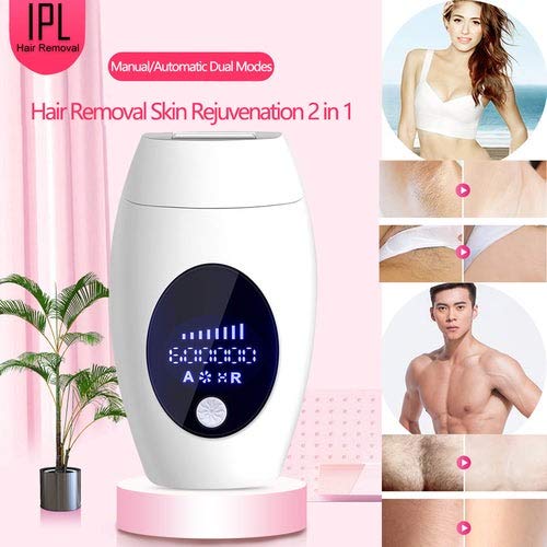 Amazon | ハンドヘルド IPL脱毛器 600,000放出 無痛 ビキニ脱毛 USB