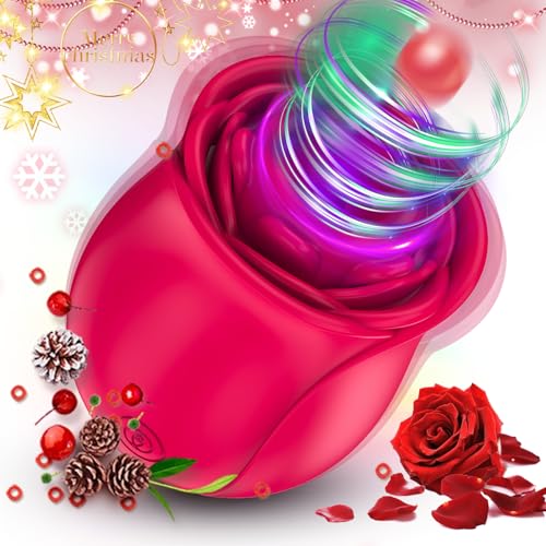 2026 Rose Adult Tool for Women Suitable for Home and Business Trips, Silent, Waterproof and Strong Vibration, Super Worry Free,The Rose for Women (MM8)