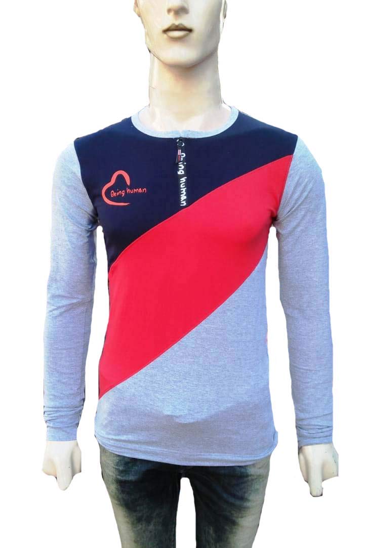 JMjijai Men’s Present Full Sleeves Regular Fit Shirt for Men Grey Size L