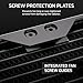 CORSAIR Hydro X Series XR7 480mm V2 Custom Cooling Radiator – Compatible with iCUE Link Fans, 4x120mm Fan Mounts, Screw Protection Plates, G1/4” Threads – Black