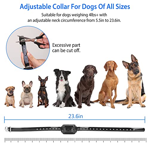 Wireless Electric Dog Fence System,Compact Wireless Pet Fence, Lcd Screen To Adjust Circular Boundary, Control Range To 131Ft To 722Ft Acre Area, Dog Pet Fence For All Small Medium Large Dogs (Style1) #TOP3