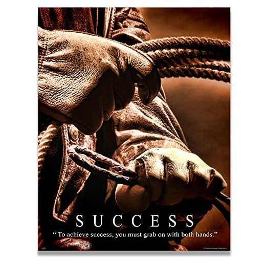 Horse Motivational Poster Art Print 11x14 Cowboy Cowgirl Riding Rodeo Western Wall Decor Pictures