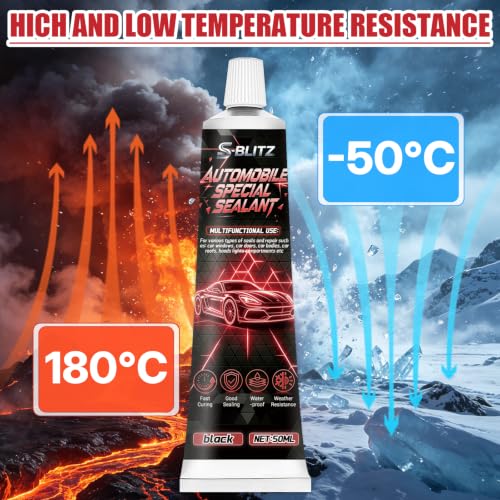 Adhesivo Sellador Automotriz para Parabrisas 100ml Negro miniatura 4