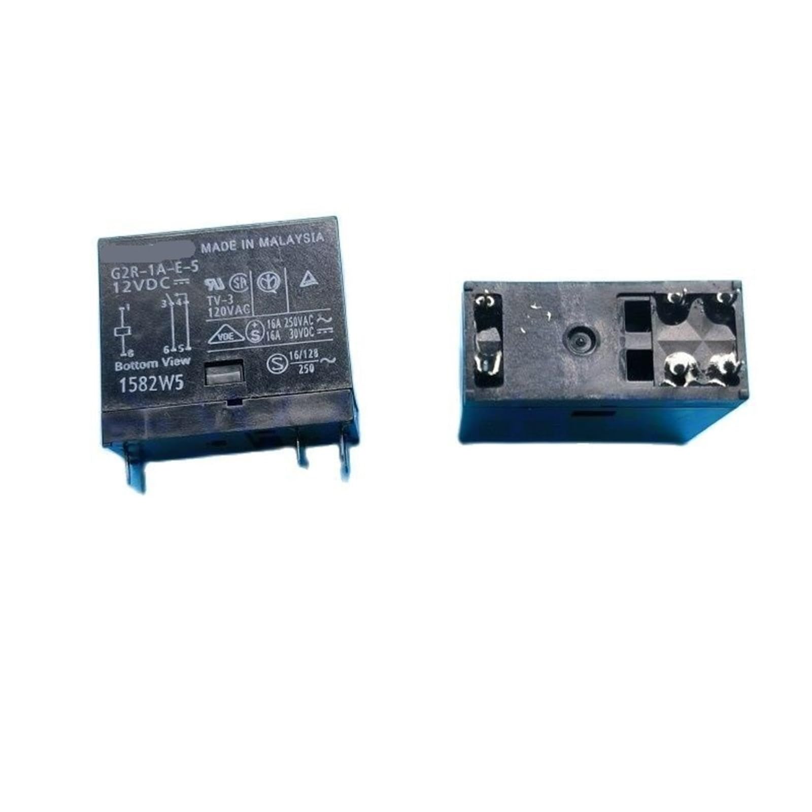 Relais G2R-1A-E-5 12VDC capacite de commutation 16A pour circuit imprime