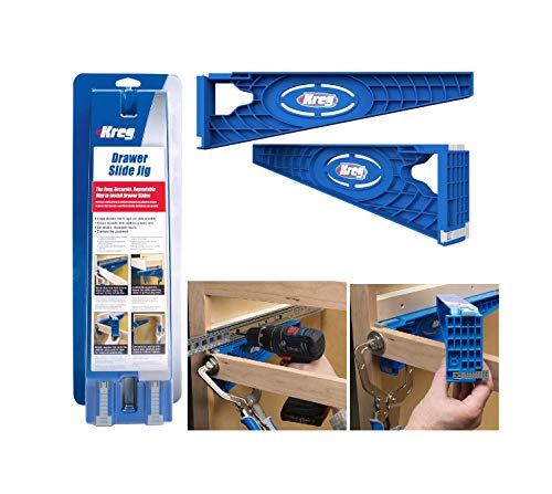 Simple-use Reversible Drawer Slide Jig Supporter Tool Quick Delivery