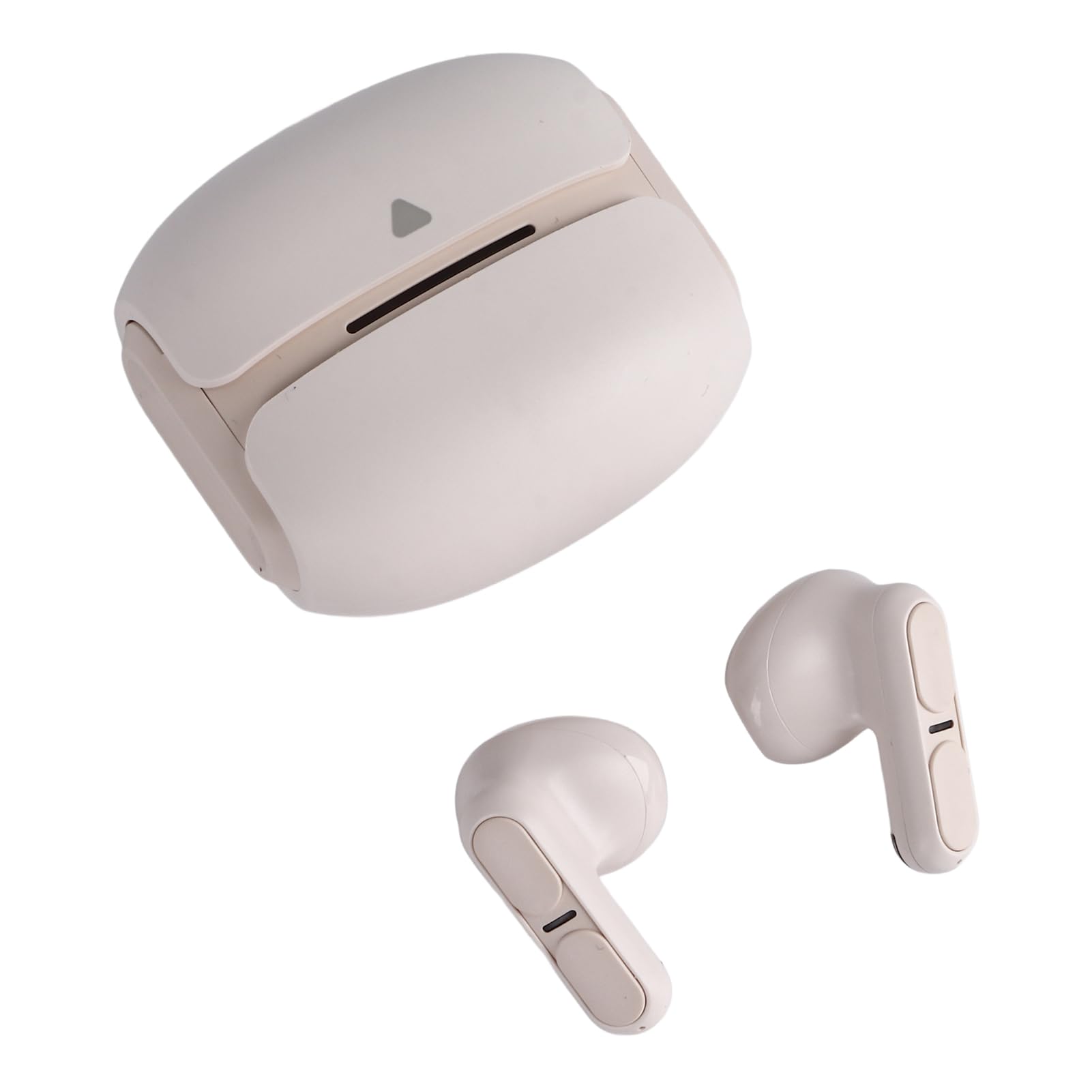 Auricolari Bluetooth 5.3 Auricolari Wireless Leggeri Ed Eleganti per Telefono, Laptop, Tablet, Uso Confortevole (Beige)