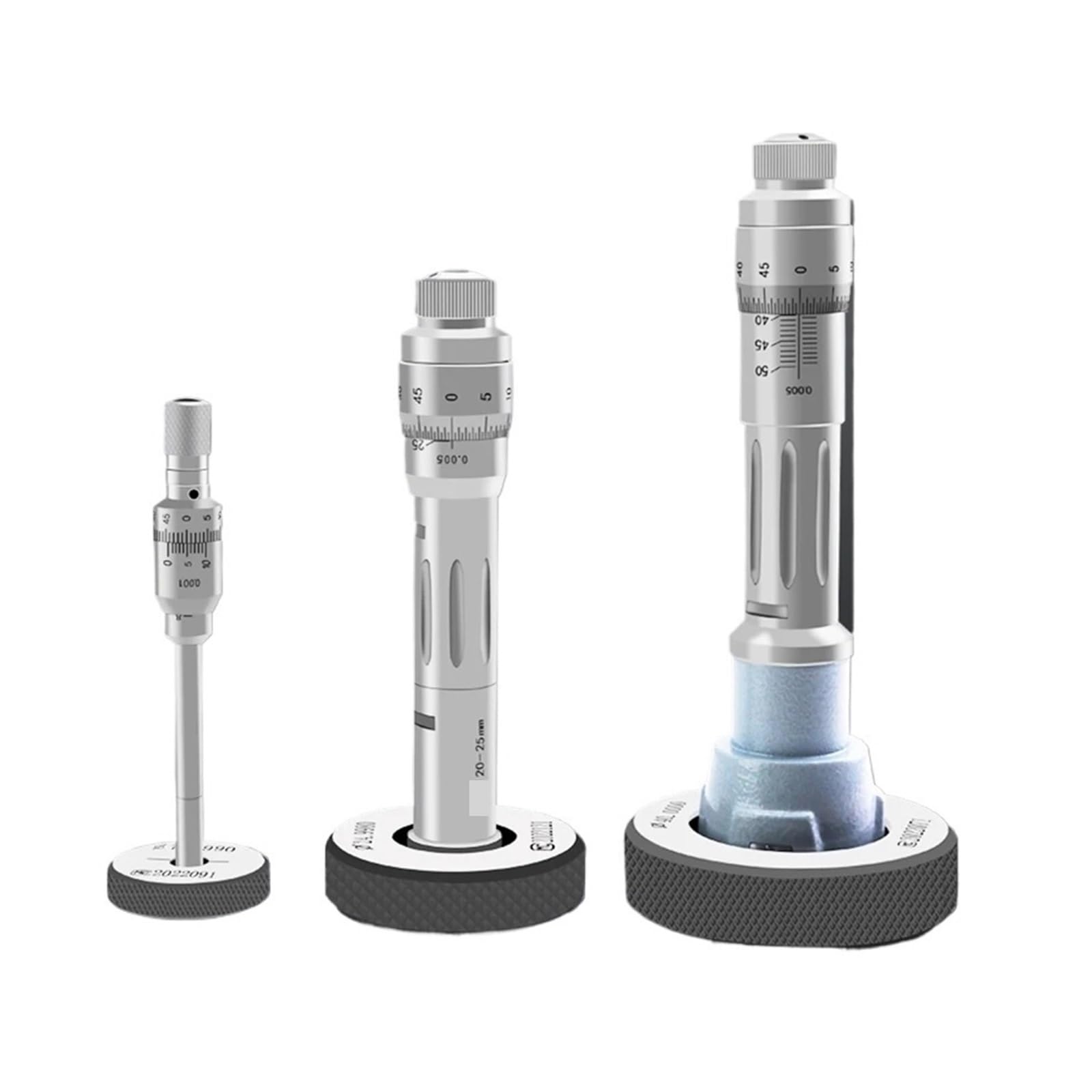 Innenmikrometer Drei-Klauen-Innendurchmesser-Mikrometer, Dreipunkt-Innenmessung, hohe Präzision 0,005 mm(10-12mm)