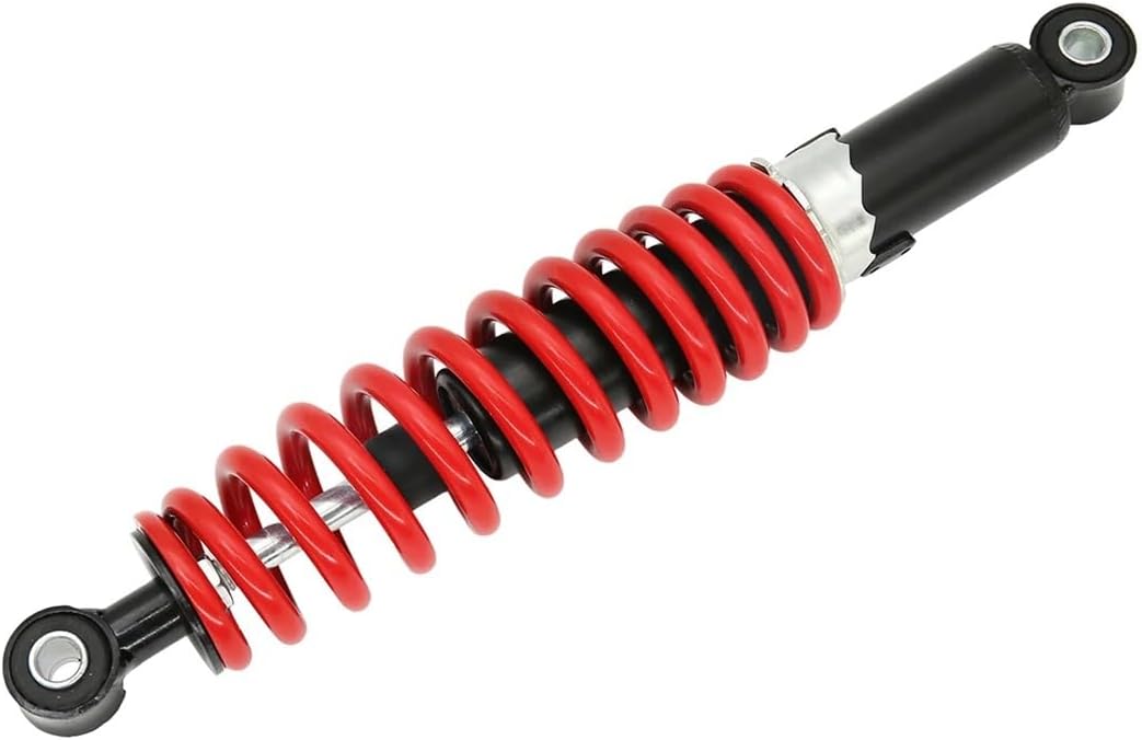 Suspension air Shock absorbers 1Pcs Shock Absorber Suspension 285mm 305mm 350mm 370mm 380mm Spring Shocker for Moto Bike Quad Dirt Bike ATV Buggy Go Kart Buggy