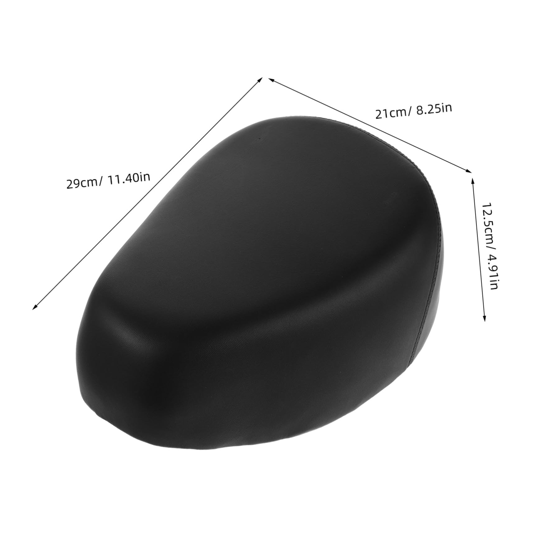 Abaodam Selle De Vélo Confortable Et Rembourrée pour VTT Homme Et Femme avec Absorption des Chocs Et Design Profilé pour Longue Distance Et Usage Quotidien