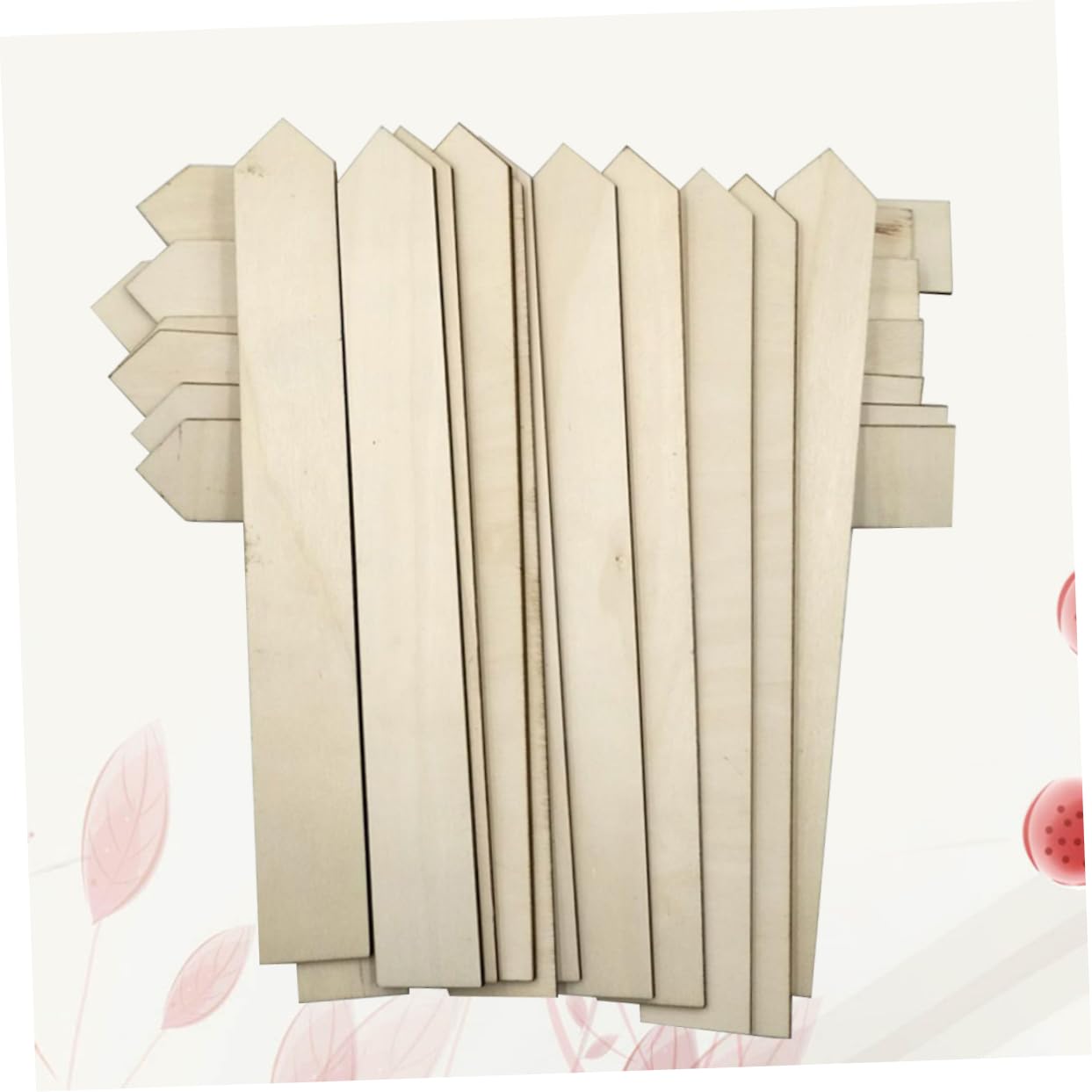 Étiquettes De Jardin En 100 Pcs Marqueurs Pour Plantes Longue Bande De 24 * 3 Cm Jardinage Et L'organisation Faciles à Enfoncer Sol Solide Et