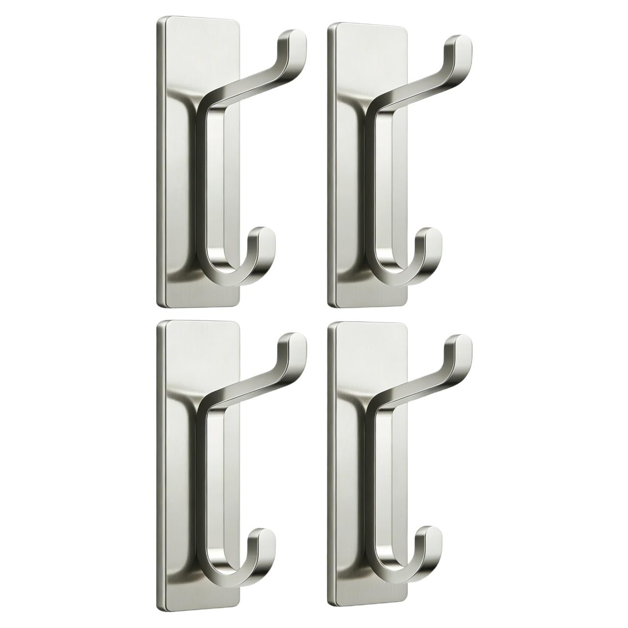 FGUJSUR Coat Hooks 2/4pcs Self Adhesive Wall Hooks