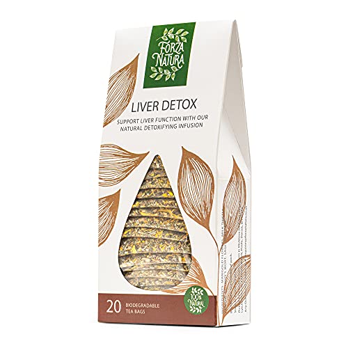 Liver Detox - Herbal Tea Bags - 100% Natural - 20 Bio Bags