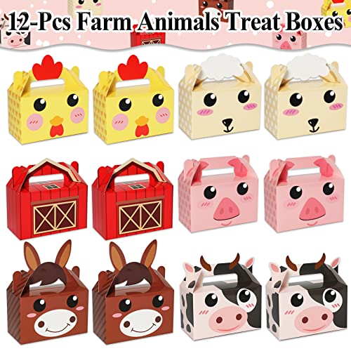 12packfarmanimalpartyfavorboxesfarmthemebirthdaygoodieboxesfarmhouseanimalsgiftcandybagsbarnyardtreatboxesforkidsgirlsbabyshowerpartydecorationssupplies Urban Country Home Decor 12 pack farm animal party favor boxes farm theme birthday goodie boxes farmhouse animals gift candy bags barnyard treat boxes for kids girls baby shower party decorations supplies urban country home decor