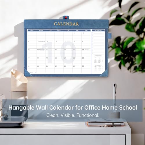 Image of Yoment Desk Calendar 2026-2027, 17 inch x 12 inch, from Now - Dec 2027(18 Months)