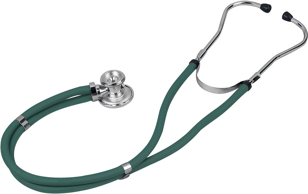 Pulse-Wave Rappaport Dual Tube Stethoscope - Dual Head (Light Green) (B01C42D42W) Amazon Price History, Amazon Price Tracker