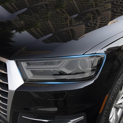 Film protection phares Audi A3 TPU auto-cicatrisant transparent JCAKES