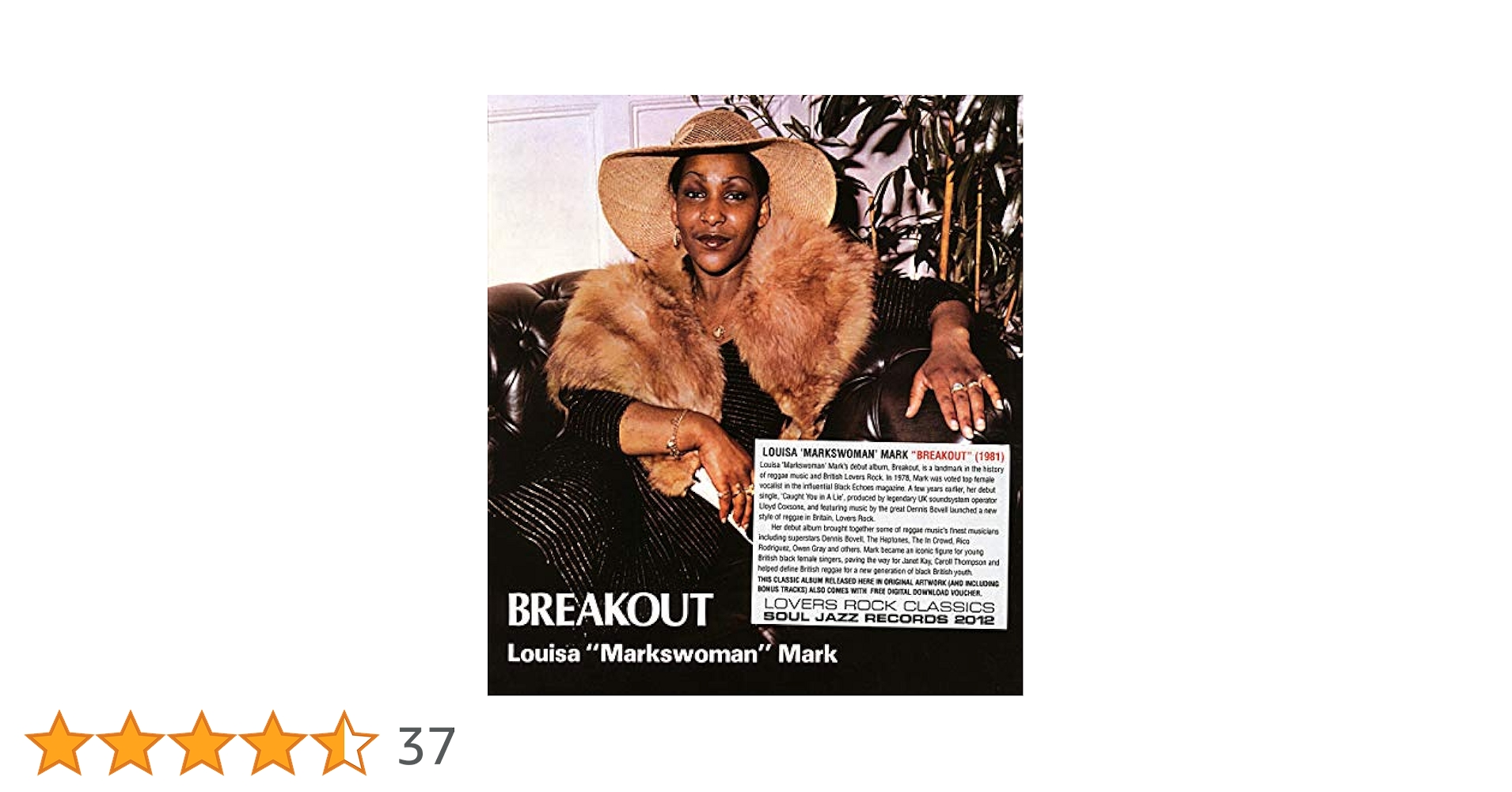 Breakout (1981) by Louisa Mark: Amazon.co.uk: CDs & Vinyl