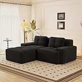 【Design Modulaire & Configurations Illimitées】Libérez votre créativité avec notre canapé nuage modulaire ! Assemblez les modules selon vos besoins : en ottoman, canapé d'angle, méridienne, 2, 3 ou 4 places, canapé-lit, ou encore en configuration L ou U. Adaptez librement votre espace de détente pour recevoir, vous relaxer ou vous allonger, créant l'agencement parfait qui s'adapte à votre pièce et à votre style de vie. Une polyvalence totale pour un salon unique.