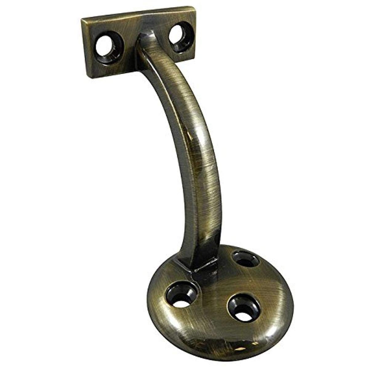 RICHELIEUHardware 22820ABV Handrail Bracket 3 1/8-in (79 mm) 3 Holes, Antique Brass