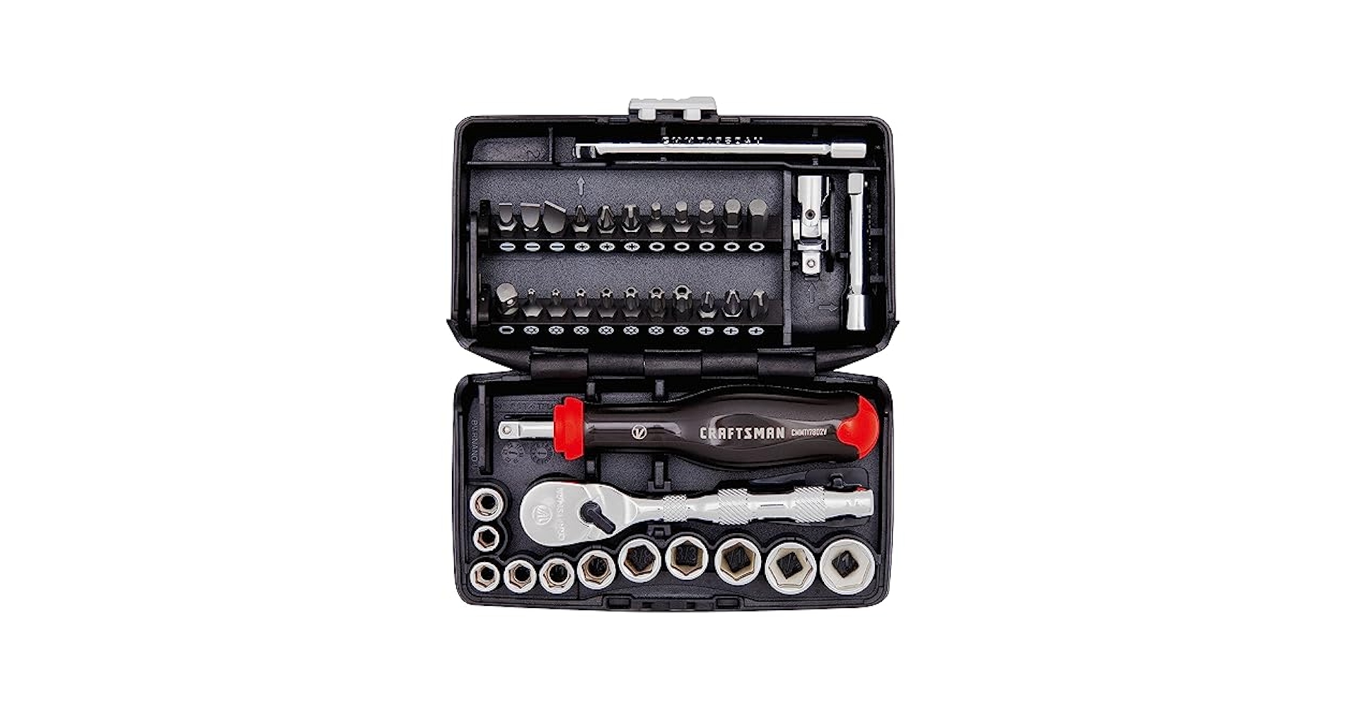 CRAFTSMAN V-SERIES Socket Set and Screwdriver Bit Set, SAE