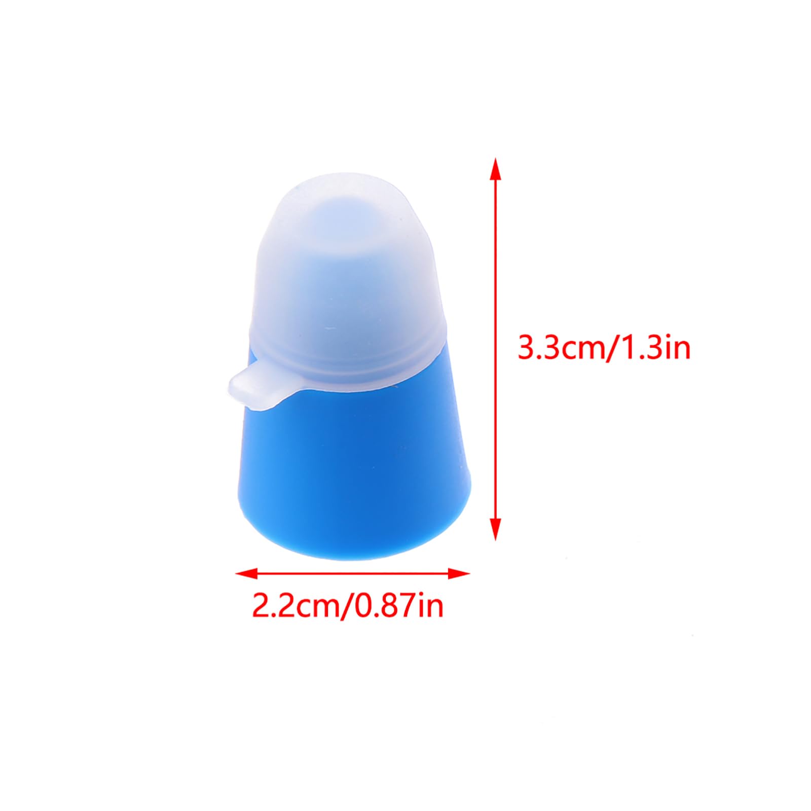 Applicatore per collirio, guida contagocce facile da usare, dispositivi di aiuto contagocce per anziani, ausili per dispenser in silicone riutilizzabile, strumento per la cura degli occhi