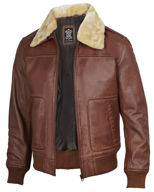 Blingsoul Men's Leather Jacket Leather Jacket