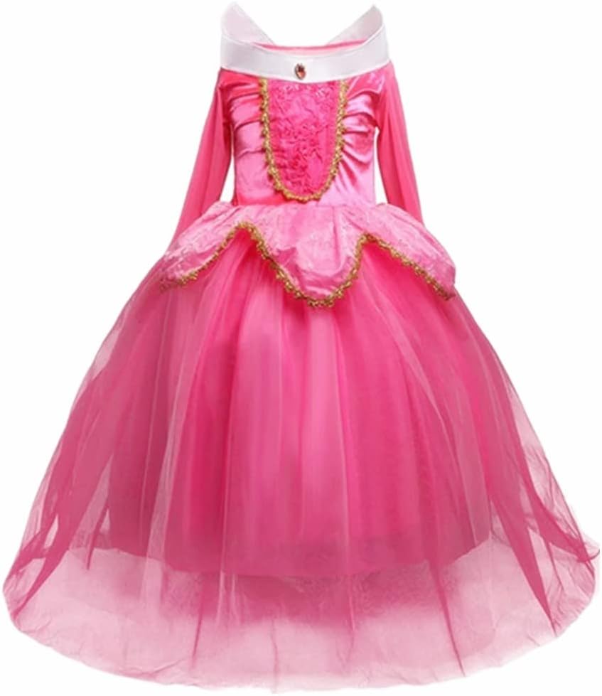 Sleeping Beauty Princess Party Girls Costume Dress 3-10 Years