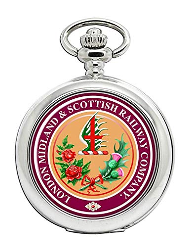 Londre Midland Écossais Chemin de Fer LMS Montre de Poche Hunter Complet