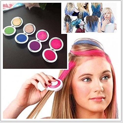 Buy jk Hot Huez Temporary Hair Chalk, Set of 4 Colors by jk Online at