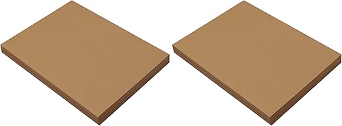 Prang (Formerly SunWorks) - Papel de construcción, marrón claro, 9 x 12 pulgadas, 100 hojas (paquete de 2)