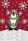 Lang Stocking Cap Penguin Petite Christmas Cards, 12 Cards with 13 Envelopes (2004511)