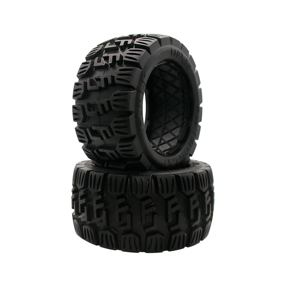 smTSRC 170X80MM Reinforced All-terrain Rear Tire Skin Kit For 1/5 HPI BAJA RV KM 5B RC CAR