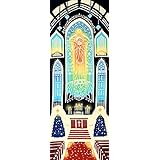 Airashika（あいらしか）和雑貨 注染手ぬぐい『聖堂』クリスマス 33×90cm