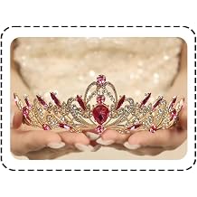 Silver Crystal Tiaras and Crowns for Women Sparkling Rhinestone Queen Crowns Princess Birthday Wedding Bridal Hair Accessories