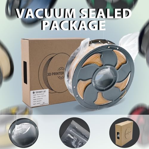 Image of Metal Champagne Gold PETG 1.75mm 1kg Shiny Metallic 3D Filament FDM AMS