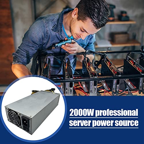 Alimentation minière BTC 2U 2500W pour serveurs rig d'extraction ETH - 7
