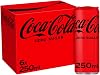 Coca-Cola Zero Sugar, 6 x 250ml