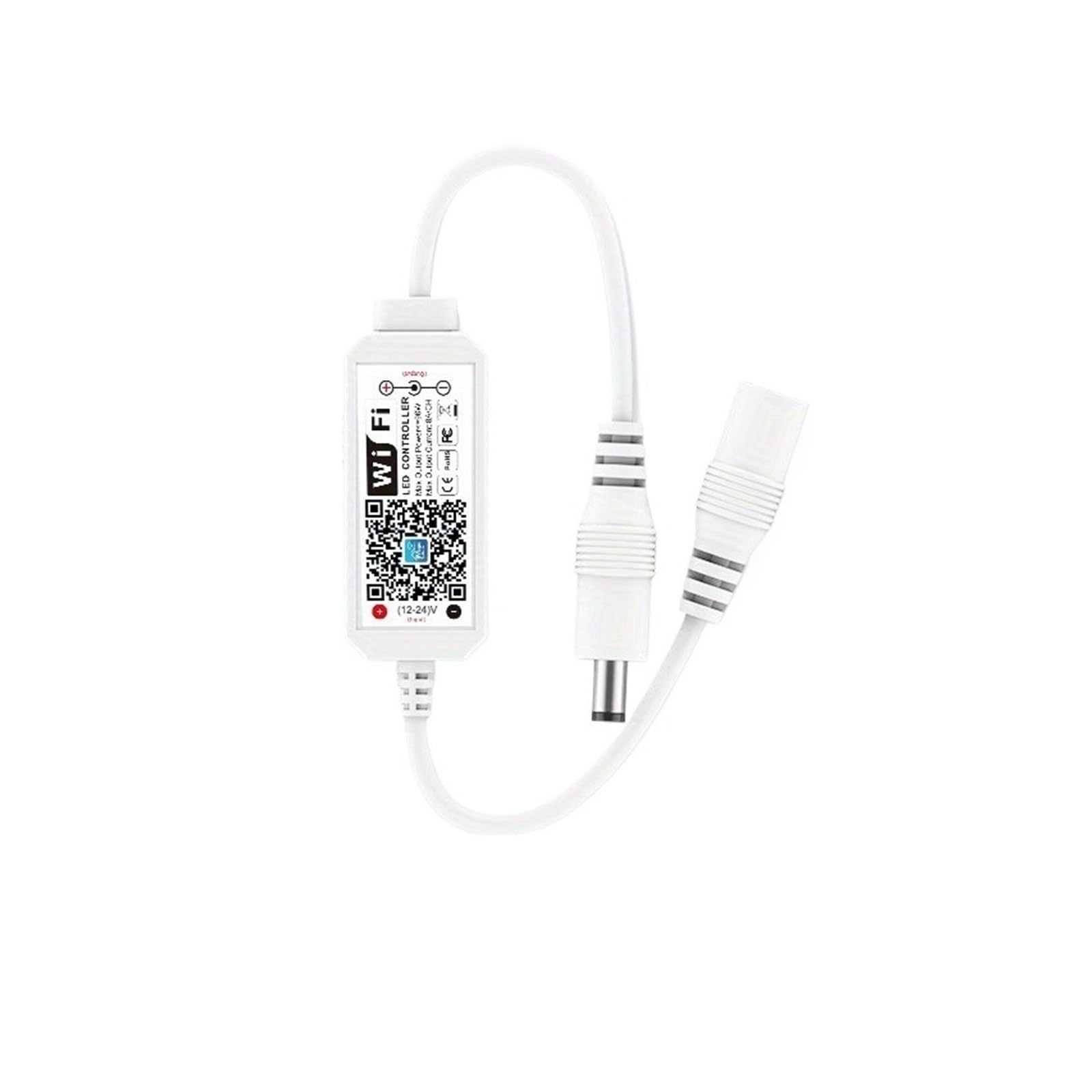 Kontroler RGB WiFi RGBW Magic Home APP Kompatybilny z Alexa DC12-24V Monochromatyczne światło LED Ściemniacz głosu(pojedynczy kolor)
