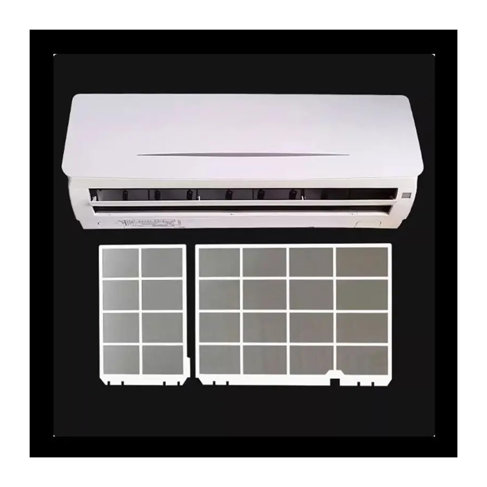 Compatible Con Toshiba, Filtro De Aire Acondicionado Izquierdo 19x30cm/derecho 42x30CM, Piezas Pantalla Antipolvo(1 set)