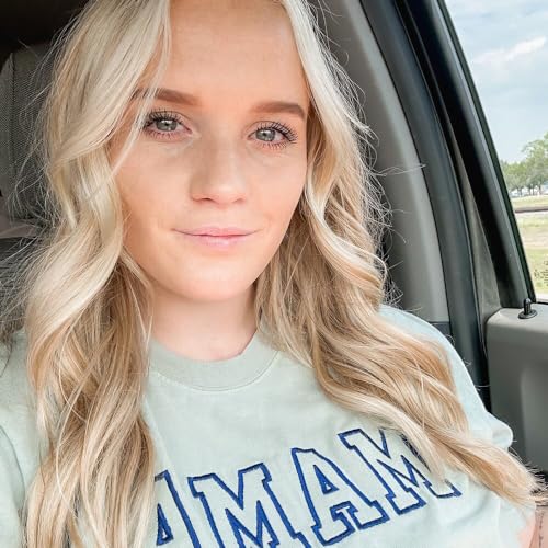 Love Signal Personalized Embroidered Grandma Crewneck Sweatshirt, Mothers Day Shirt, Mama Sweatshirt with Kids Name4