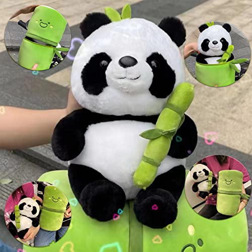 Image of Storescent Soft Toys for Kids - Stuffed Animal Plush Soft Toy for Boys & Girls | Plushie Toy Panda in Bamboo 30cm