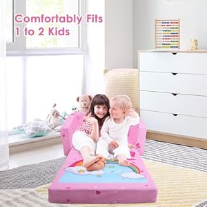 Kidscouchfoldablekidssofa2in1childrenconvertiblesofastoloungerfoldouttoddlerssofabedforplayroombedroomlivingroomsboysandgirls Urban Country Home Decor Kids couch foldable kids sofa 2 in 1 children convertible sofas to lounger fold out toddlers sofa bed for playroom bedroom living rooms boys and girls urban country home decor