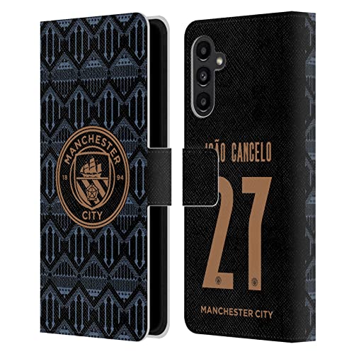Protection Samsung Galaxy A13 5G Man City anti-rayures étui portefeuille cuir