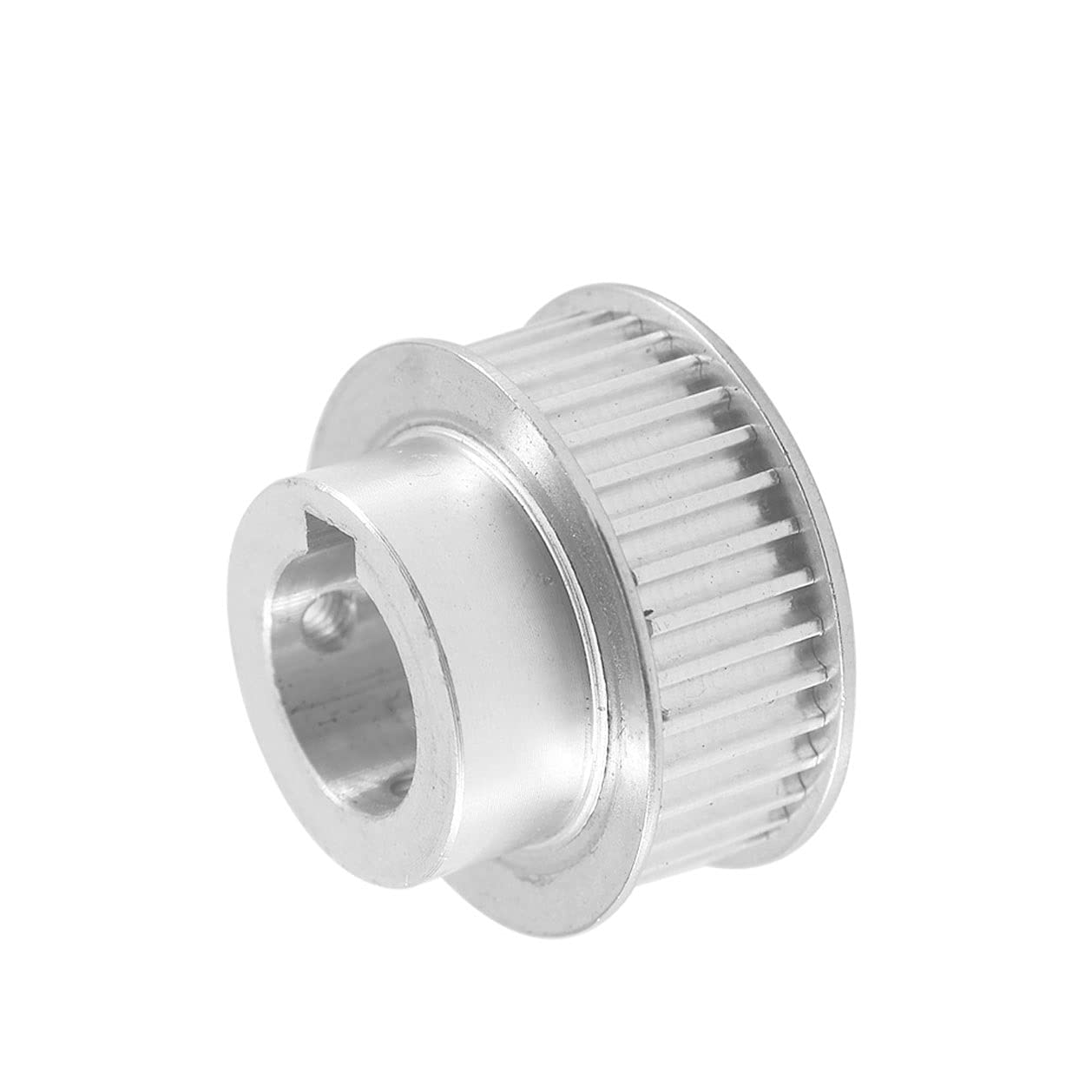 Timing Pulley HTD3M 38T Keyway Timing Pulley, 8/10/12/12.7/14/15/16/17mm Bore, Keyway Diameter 3/4/5mm, for Belt Width 9/10/15mm (NO.1253)(Width 15mm,10mm Keyway 4x1.8)