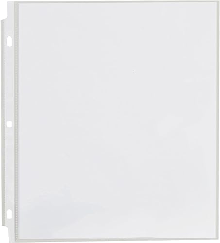 Miniatura 2 de Protectores de lámina de polietileno de carga superior, estándar, carta, transparente, 100/caja